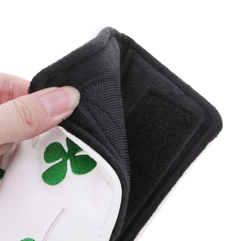 Clover Golf Putter Head Cover Headcover For Taylormade Ping White K43E