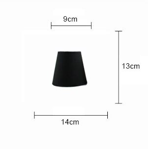 2 stk moderne hvid, sort farve plast lampeskærm dæksler, pvc lampeskærme , e14 hul 3cm