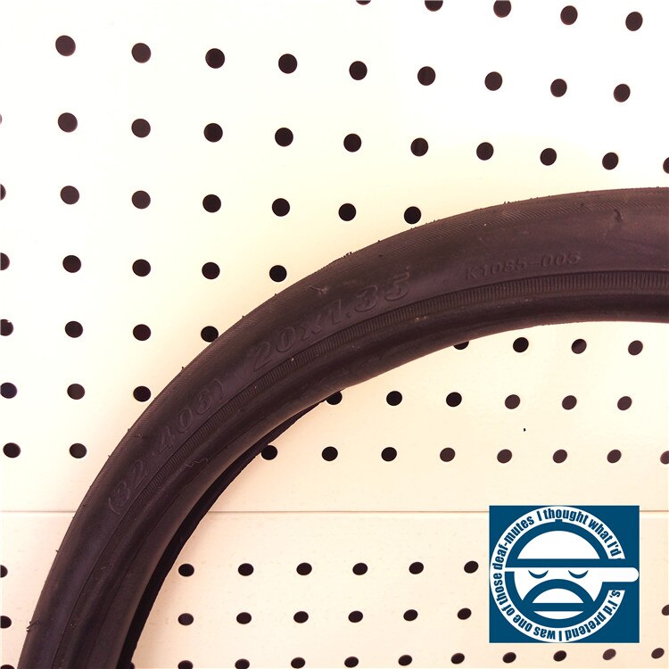 20*1.35 bicycle tire 60TPI 20 inch bike tire for folding bike 406 smooth tires