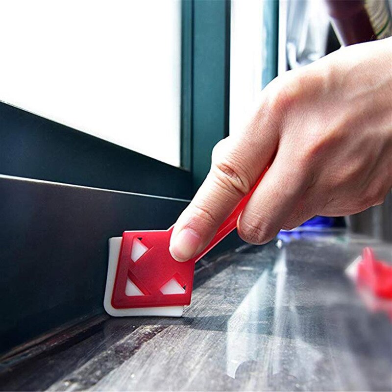 2 Pcs Household Plastic Negative Angle Scraper Shovel Blade Caulk Removal Tool Spreader Spatula Squeegee Cleaning Tools