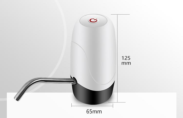Pullotettu vesi sähköinen imuvesiautomaatti automaattinen vesiautomaatti kotitalouden älykäs veden juomakone: Valkoinen