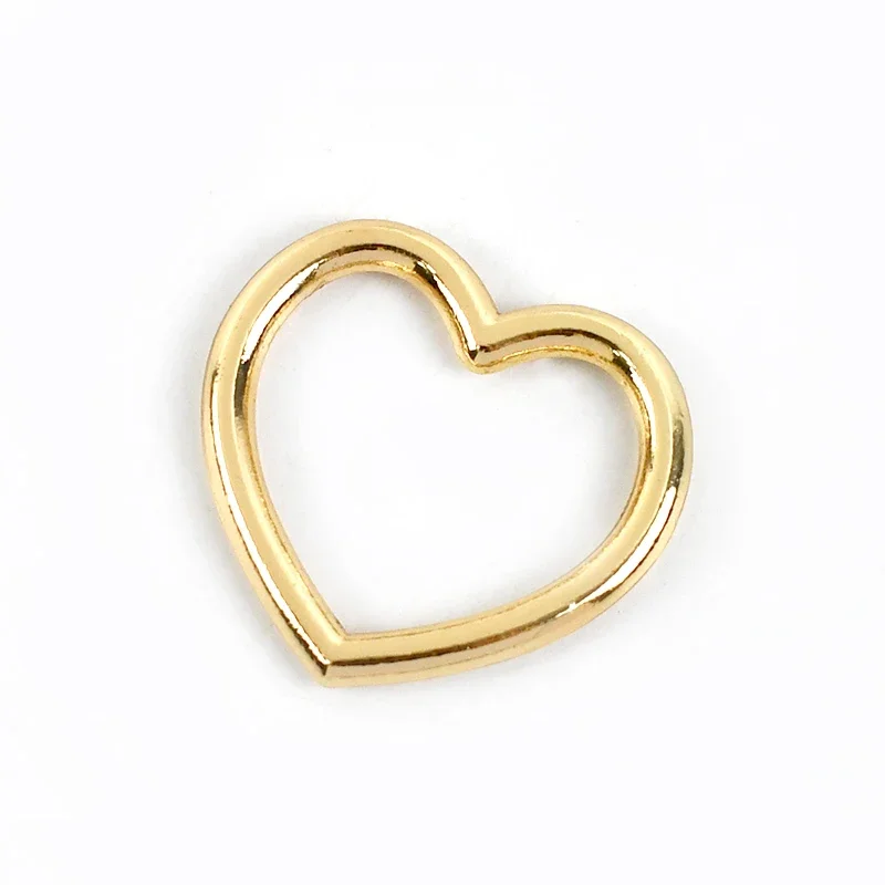 5/10/20Pcs Metal Ring Buckles for Bag Strap Webbing O Rings Buckle Handbag Chain Loop Hooks Connector DIY Hardware Accessories: 3# / Gold