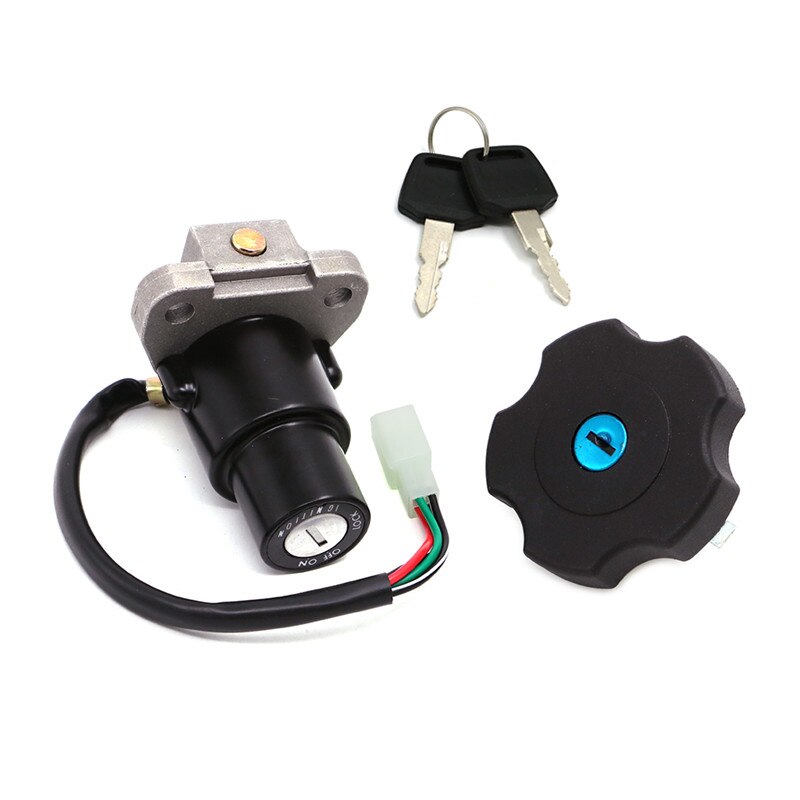 Ignition Switch Lock + Fuel Gas Tank Cap Cover Locks Keys Set For Sinnis Blade Apache 125 QM125GY Superbyke RMR 125 RMR125