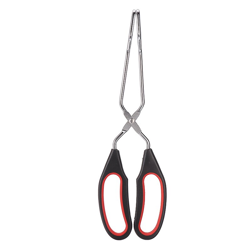 1pc multifunktionella saxtång långhandtag bbq brödstekt tång klämmor utomhus picknick mat sax tång 23.5/28/33cm hållbara