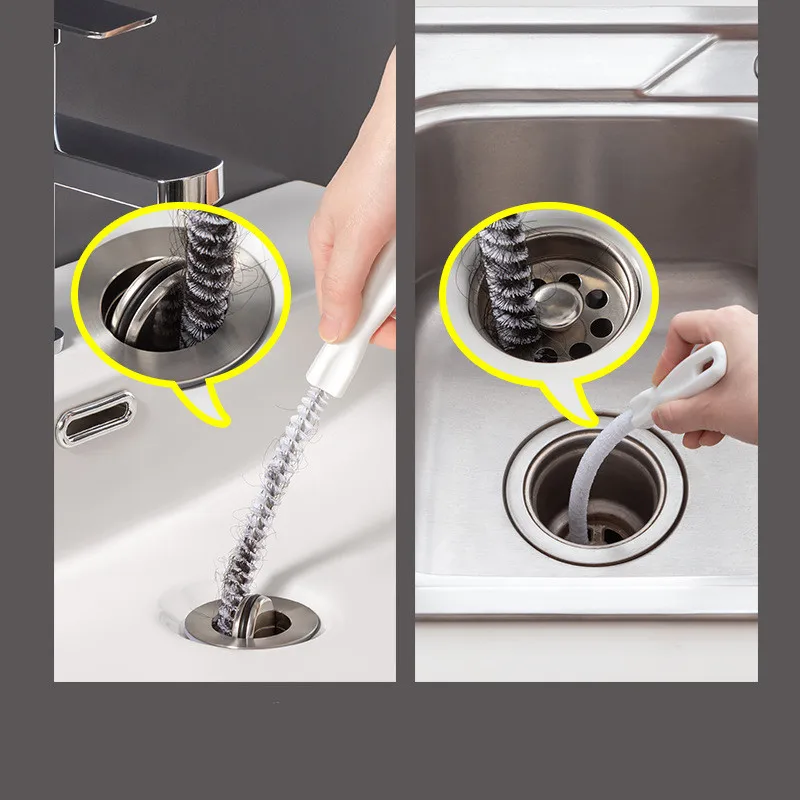 Riool Haarvanger Aanrecht Reinigingsgereedschap Afvoer Slang Pijp Baggergereedschap Verstoppen Remover Afvoer Relief Auger Cleaner Tool
