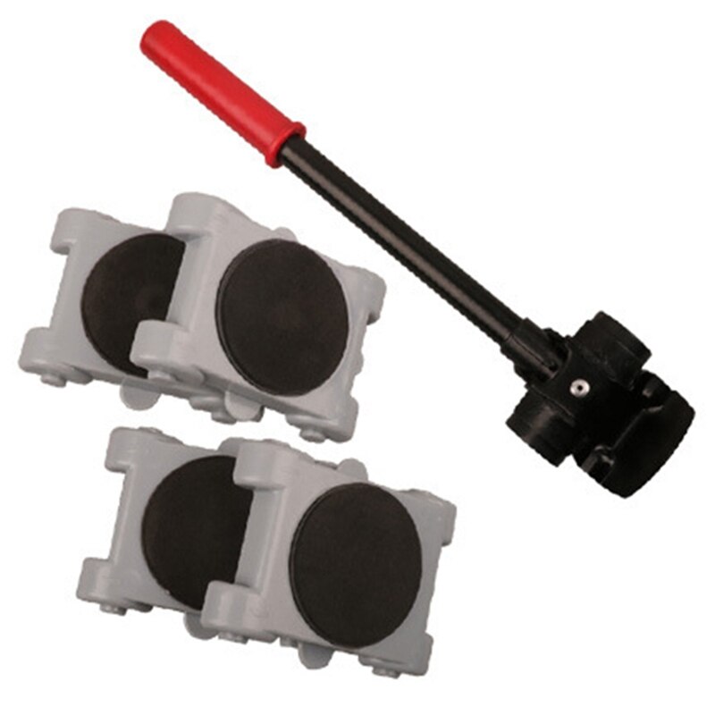 -8Pcs/Set de herramientas de manejo de objetos pesados móviles para el hogar herramienta de movimiento de objetos pesados herramientas de movimiento de plástico extraíbles