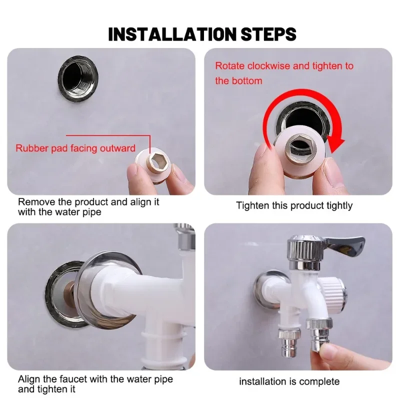 Vandhane messing hurtigpakningsskiver vandhaneventil lækagesikre tætningsringe pakninger vvs-propper badeværelsesbruserhane tilbehør