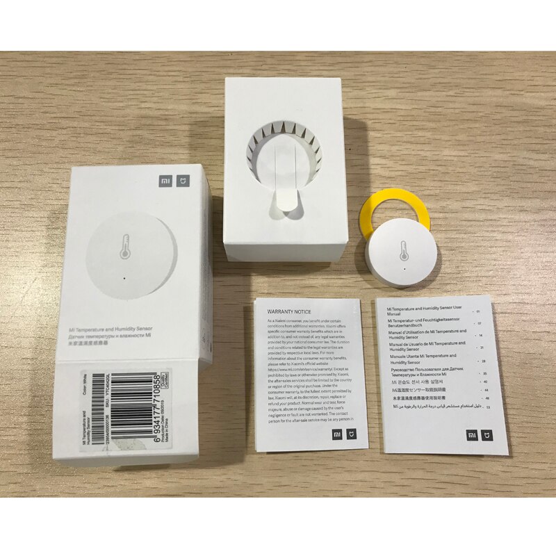 Originele Xiaomi Mijia Temperatuur En Vochtigheid Sensor Intelligente Omgeving Sensor Thermometer Met Mijia App Afstandsbediening