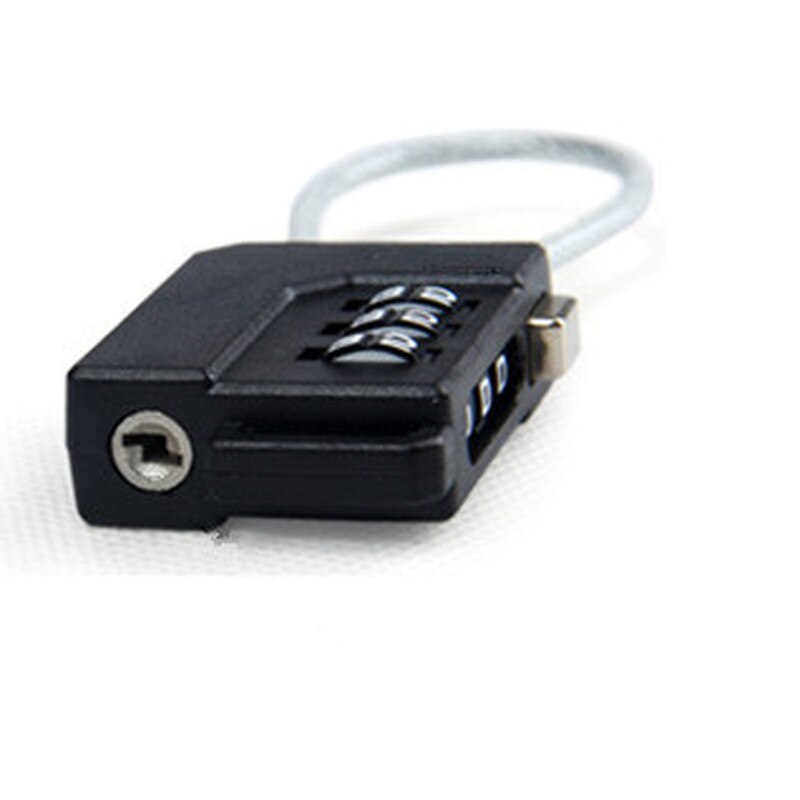 Mini 3 Dial Digit Number Code Resettable Security Password Combination Security Travel Safe Lock For Padlock Luggage Lock Of Gym