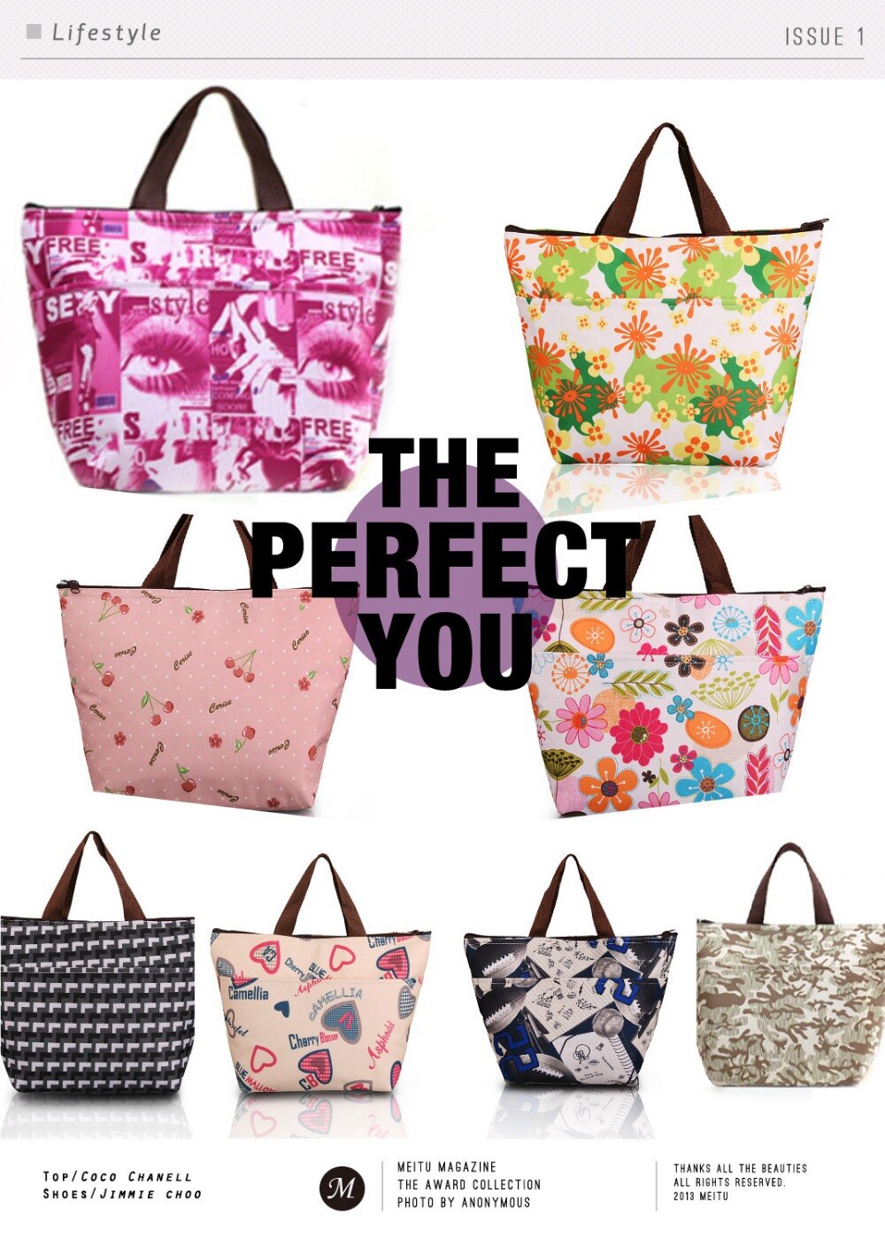 Kjølebag hold maten fersk termoposer matboks stor isolasjon og kaldpakke ispose piknikpose