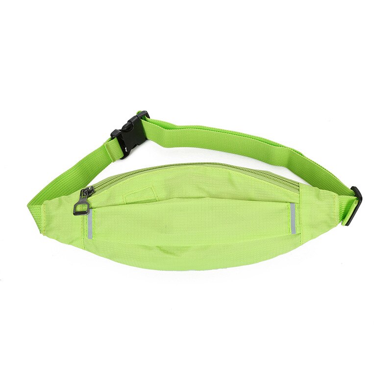 Sports pocket running mobile phone belt mini personal equipment multifunctional fitness invisible bag: green