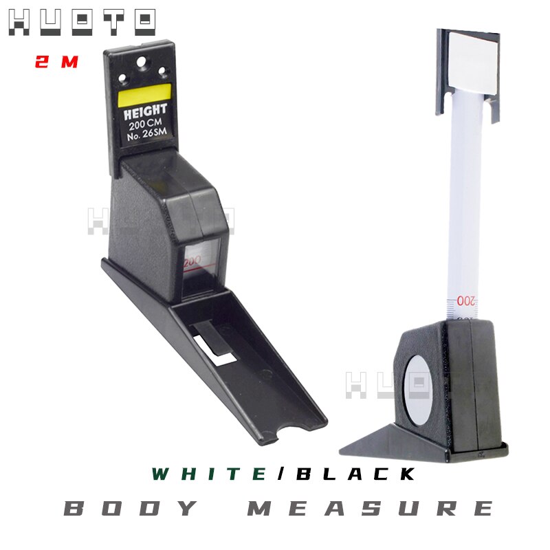 2m Two Colors Wall Mounted Height Meter Stadiometers Baby Growth Ruler Measure Stature Meter Body Tape Height Chart