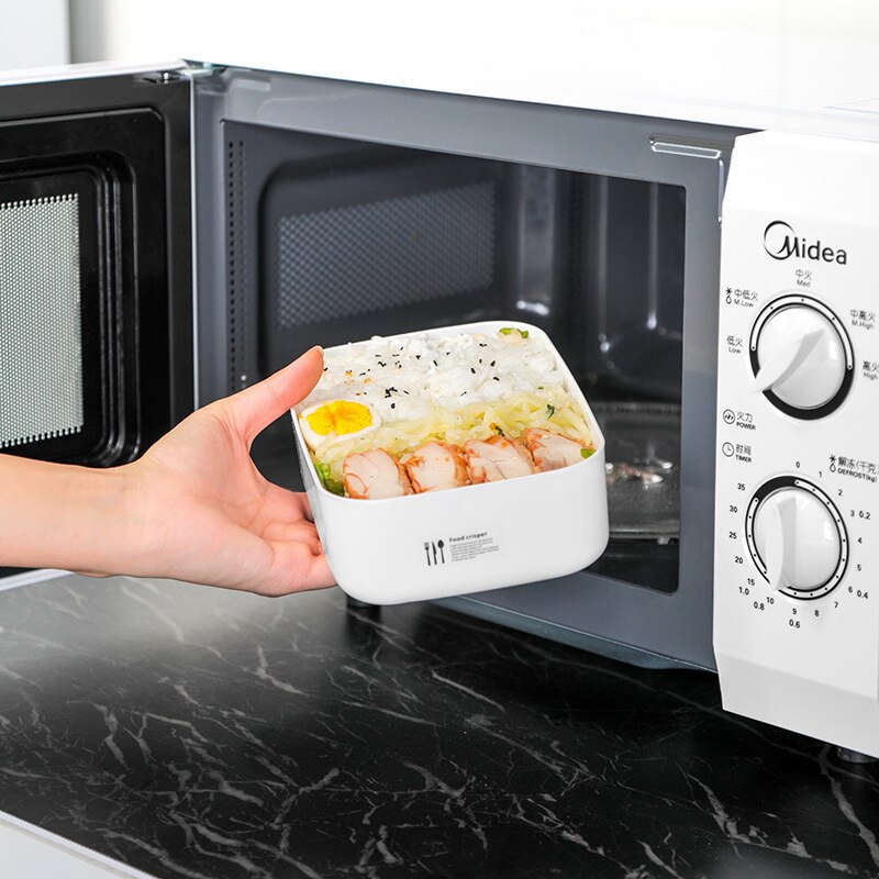 Portable Lunch Box for School Office Picnic Refrigerator Food Storage Container Microwavable Bowl Fresh Keeping Bento Container