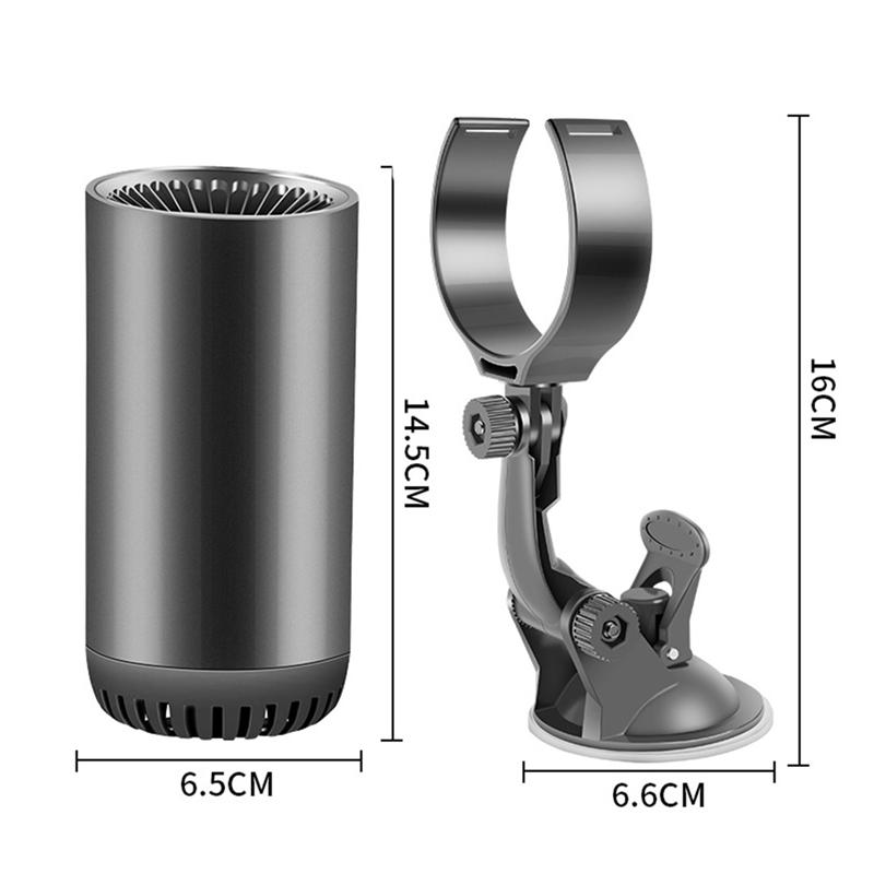 1 Set Portable Fast Heating Car Heater Plastic Defogger Vehicle Heater