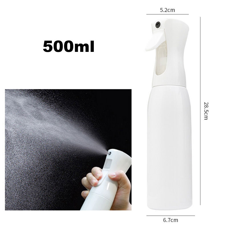 200ml/300ml/500ml højtryks kontinuerlig sprayflaske hårpleje makeup vandpåfyldningssprayflaske tryk tåge sprayflaske