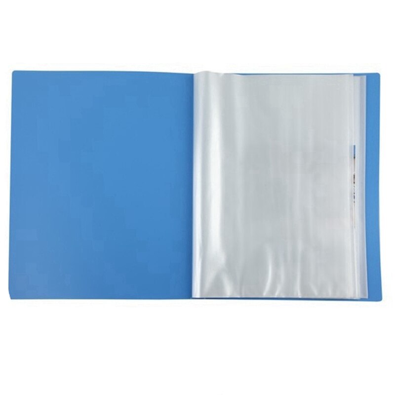 A4 Display Boek 60 Pagina 'S Transparante Insert Map Document Opbergtas Voor Bank Campus Bestand Kantoor Werkplek Familie