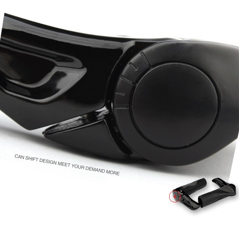 Fietsen mountainbike fietsstuur stuurgrepen eind lock-on ergonomisch