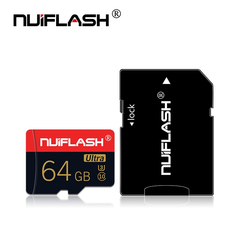 Originalt transcend micro sd-kort sdxc 64gb 128gb højhastighed  c10 hukommelseskort 32gb 16gb flash-kort tarjeta micro-kort med adapter