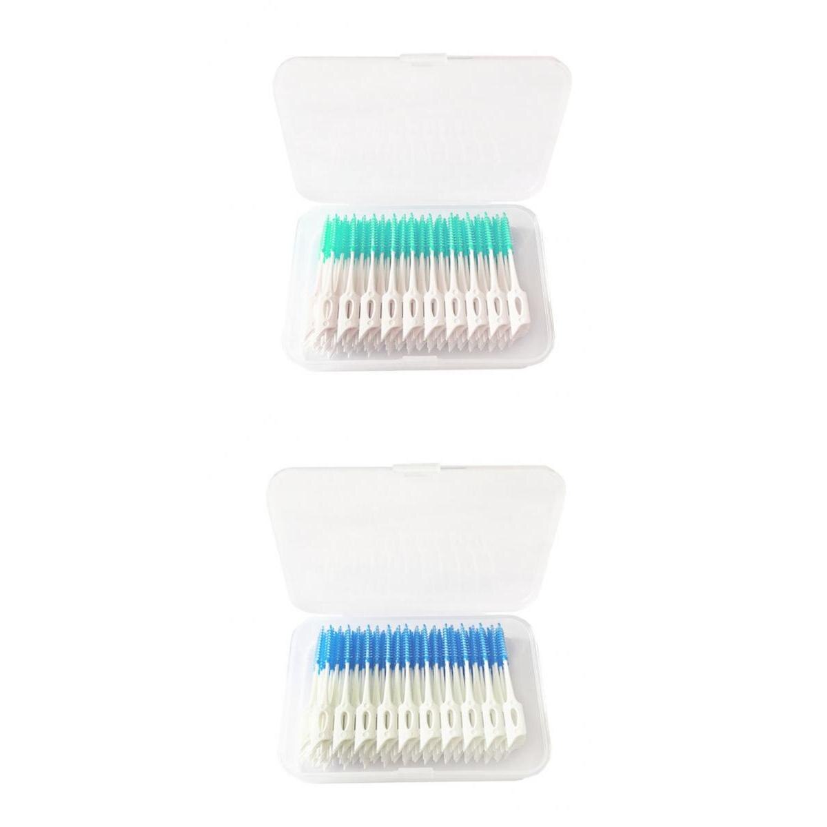 Lot 320x Inter Brushes Tooth Brush Cleaner Plaque Removal