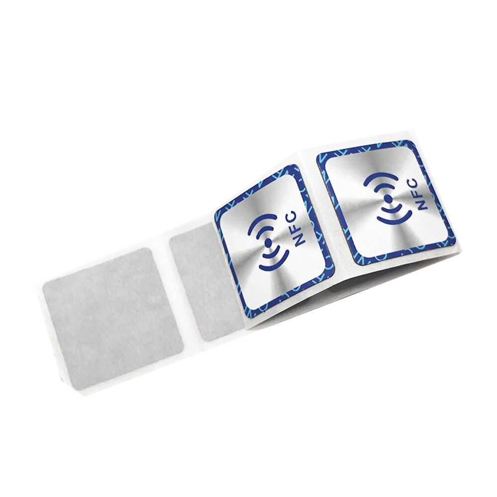 Pegatinas Ntag213/13,56 MHz, etiqueta nfc para todos los teléfonos nfc/está disponible para Huawei Share OneHop/pegatina Anti Metal, 50 Uds.