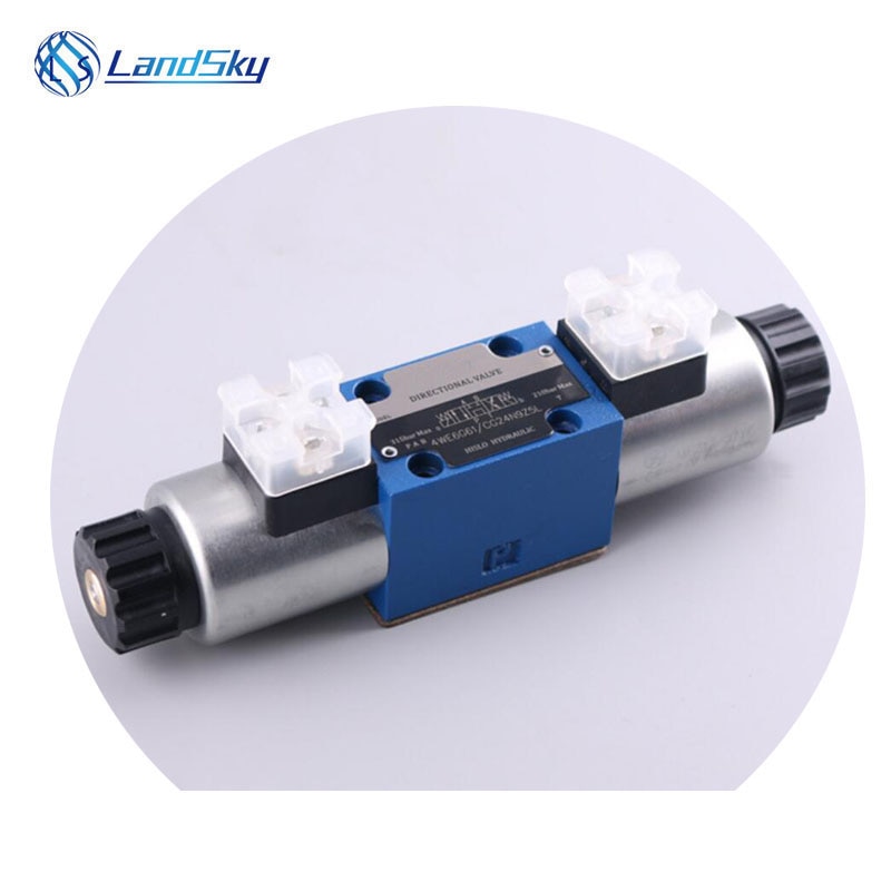 solenoid operated hydraulic control valve electric hydraulic solenoid valve solenoid for hydraulic pump 4WE6D6X/EG24N9K4 4WE6