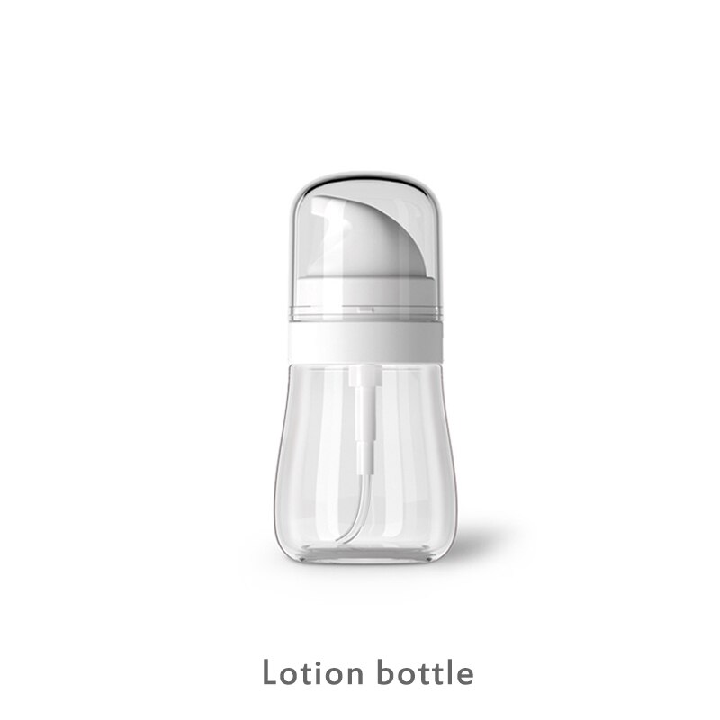 50ml 100ml bærbar miljøholdbar væskeflaske til opbevaring gennemsigtig plast parfumeforstøver tom mini sprayflaske: 05