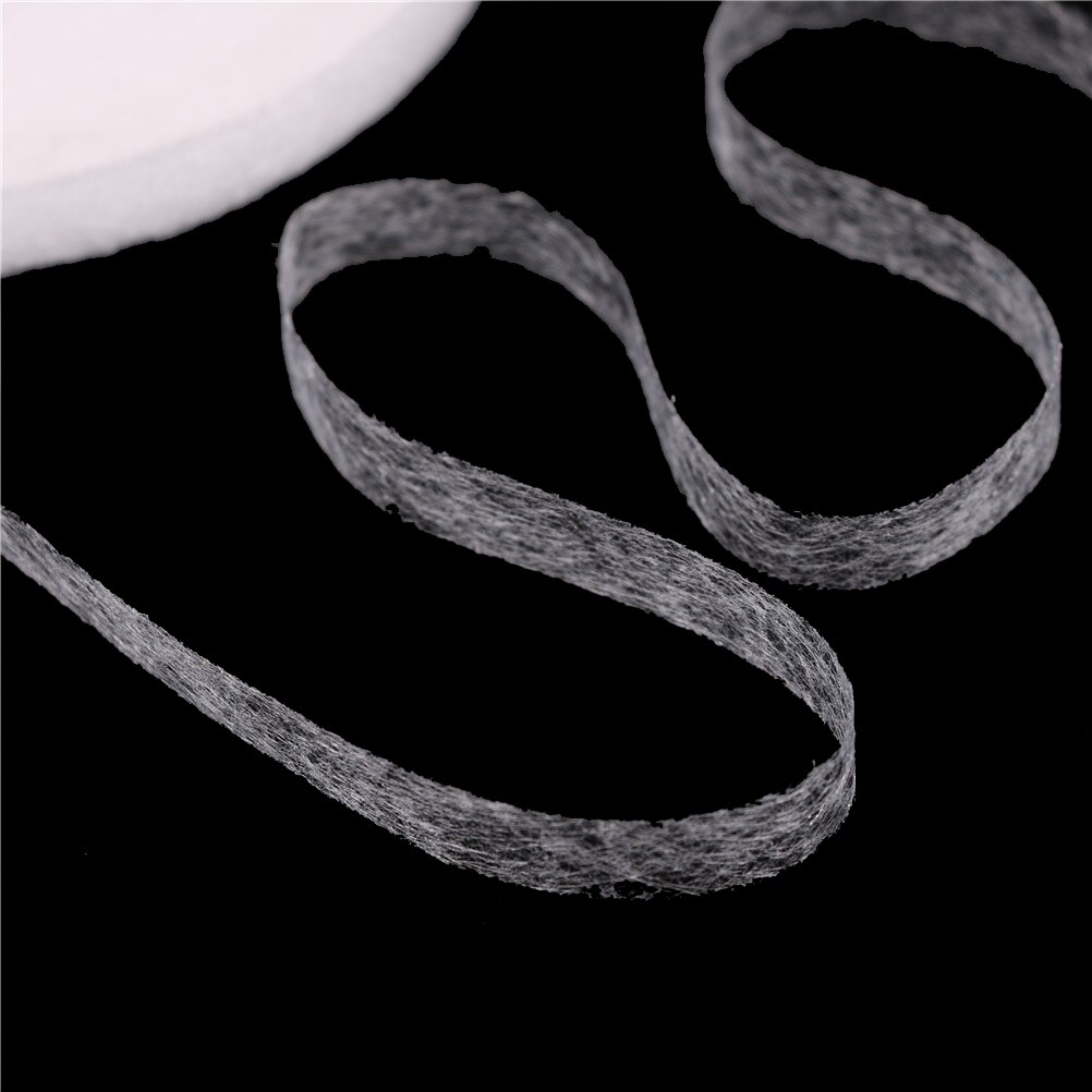 70 Yards blanc vêtements ruban adhésif Double face Fusible tissu à coudre Buckram colle ruban bricolage tissu