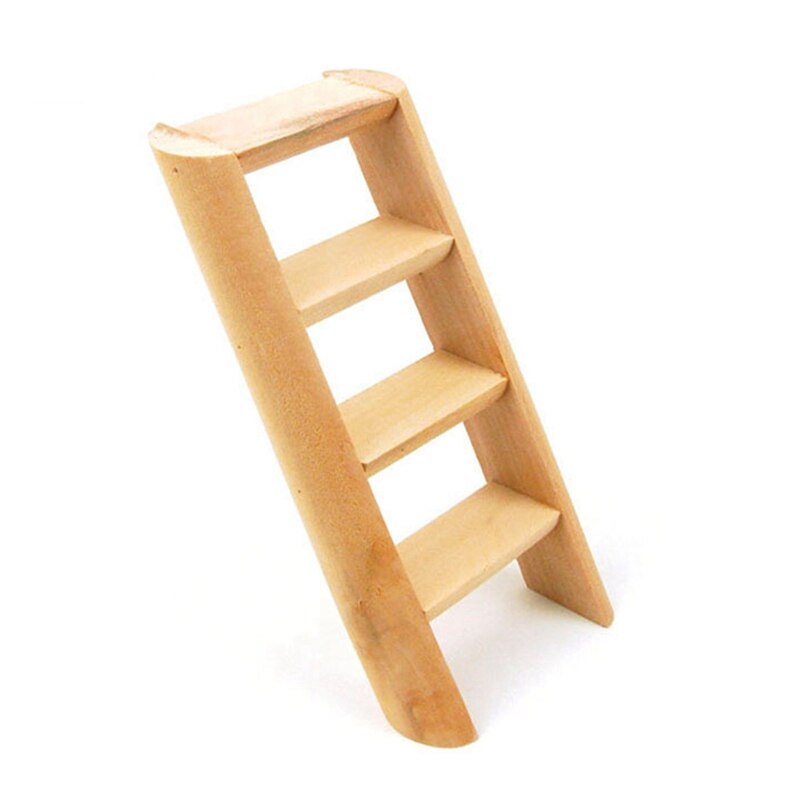 Wooden Ladder Hamster Ladder Small Pet Toy Stairs Wooden Bird Ladder Budgie Hamster Rodent Cage Ladders