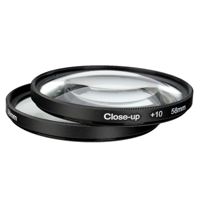 Makro nærbilde objektivfilter  +1+2+4+10 filtersett 46mm 49mm 52mm 55mm 58mm 62mm 67mm 72mm 77mm 82mm til kanon nikon sony-kameraer