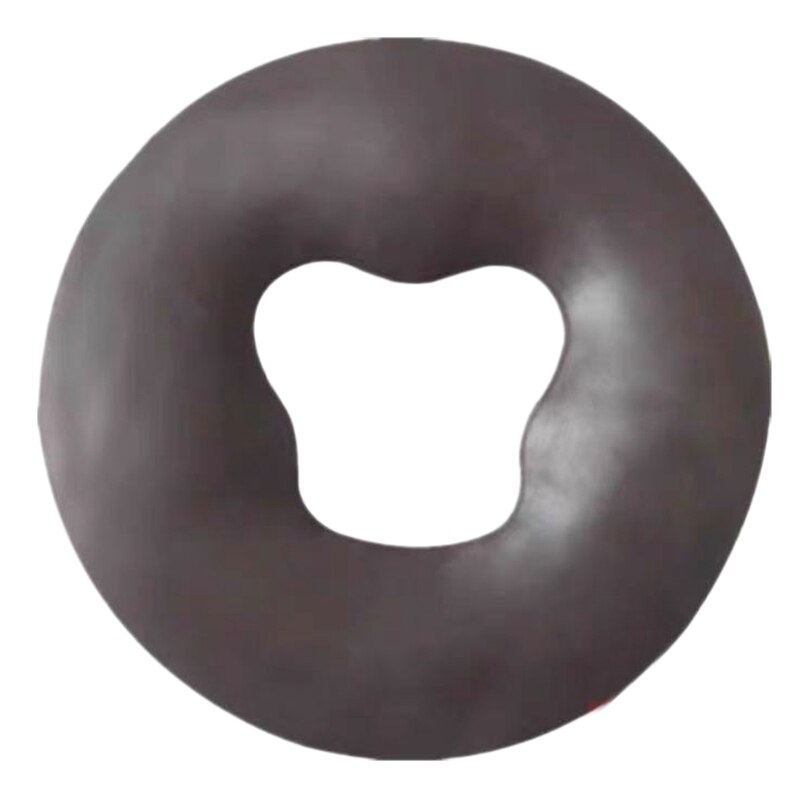 Soft Salon SPA Massage Pillow Silicone Face Relax Cradle Cushion Pillow Pad Beauty Pillow: Auburn