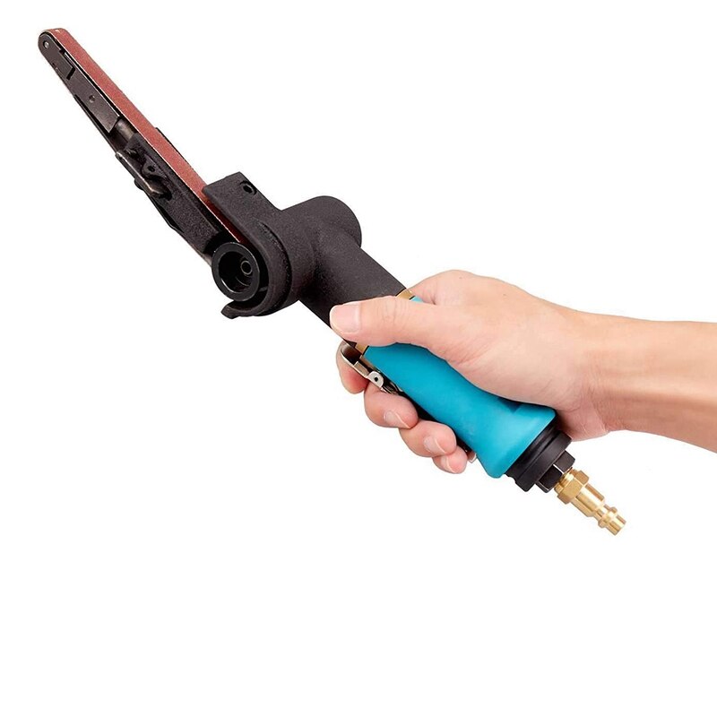 Air Belt Sander 10Mmx330mm Polisher For Air Compressor Sanding Pneumatic Tools Air Angle Grinding Machine