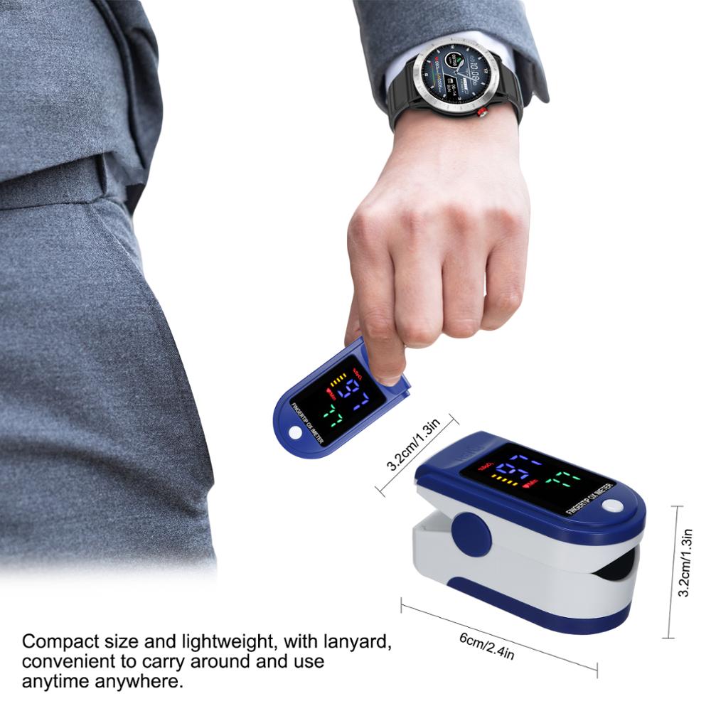 Bærbar oximetro digital puls oximeter finger oled blod ilt puls sundhedsdiagnostisk monitor oxymetre pulsoksymetr