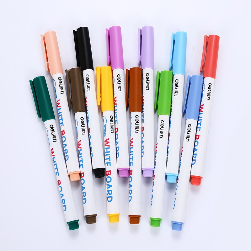 Erasable Whiteboard Pen Sharpie Marker Pen Paint Marker Stationery Supply Plumones Caneta 04417