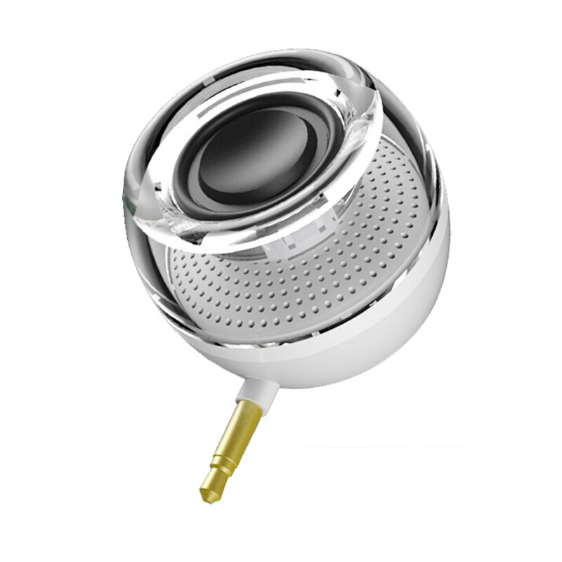 Mini Smartphone 3.5mm Aux Speaker Oplaadbare Compact Luidspreker Krachtige Clear Bass Plug En Play voor iPhone iPad