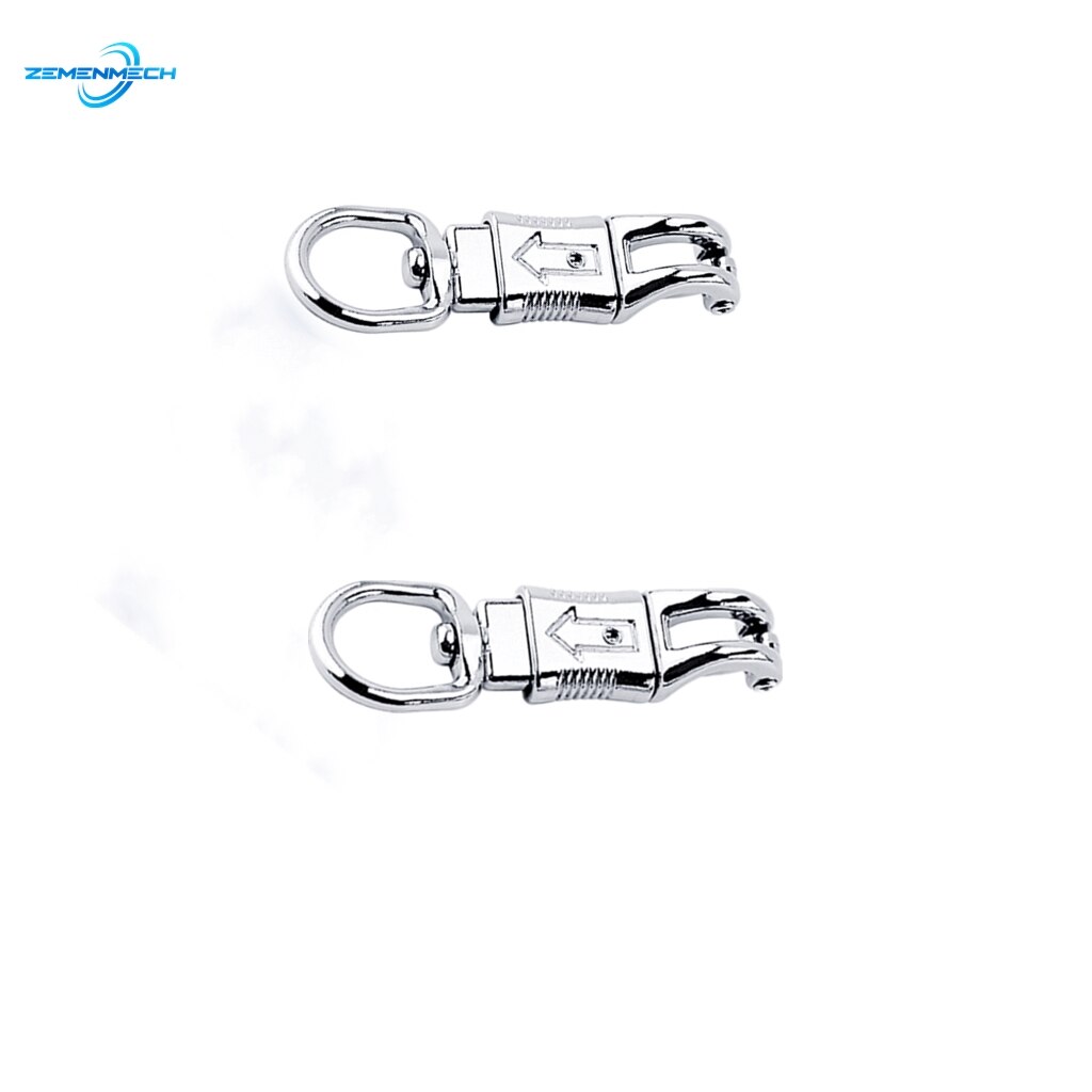 2PCS Equestrian Panic Hook Quick Release Clip Nickel Plated Steel Horse Lead Rope Stables Panic Buckles Horsemanship Zinc Alloy