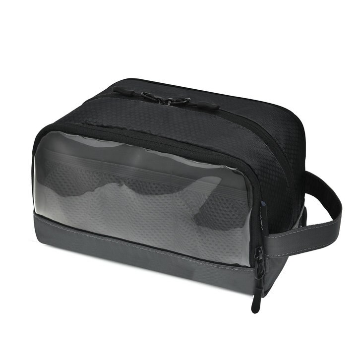 Soperwillton Reisetasche Verpackung Würfel Kulturbeutel Set Für Männer Frauen Nylon 4 5 10 Stück Reisen Gepäck Organizer Set: BLACK Toiletry bag