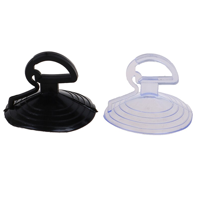10Pcs 35/45mm Black/Clear Rubber Suction Cup Suckers Hook Car Sunshade Suction Cup Car Accessories