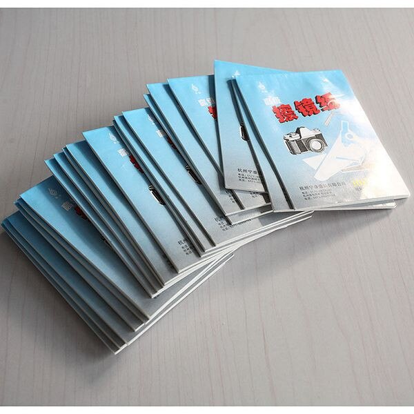 1pc 50 Sheets Soft Camera Lens Optics Tissue Cleaning Clean Paper Wipes Booklet