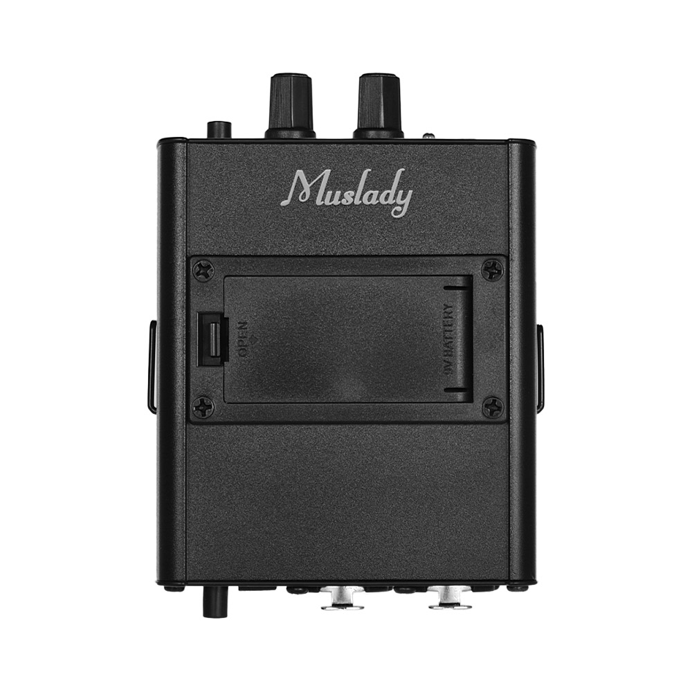 Muslady Personal In-ear Monitor Headphones Earphones Amplifier Amp with XLR Inputs 3.5mm Output