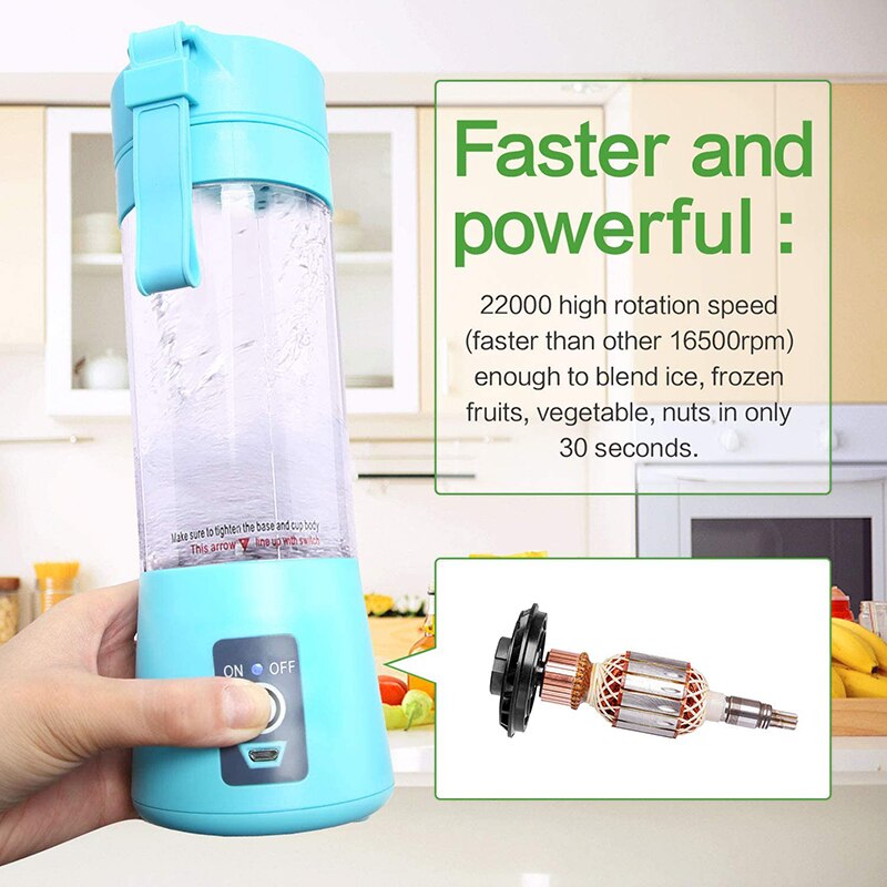 USB aufladbare Elektro Obst Entsafter Handheld Smoothie Hersteller Rührgerät Mini Tragbare Rühren Saft Tasse Gemüse Werkzeuge