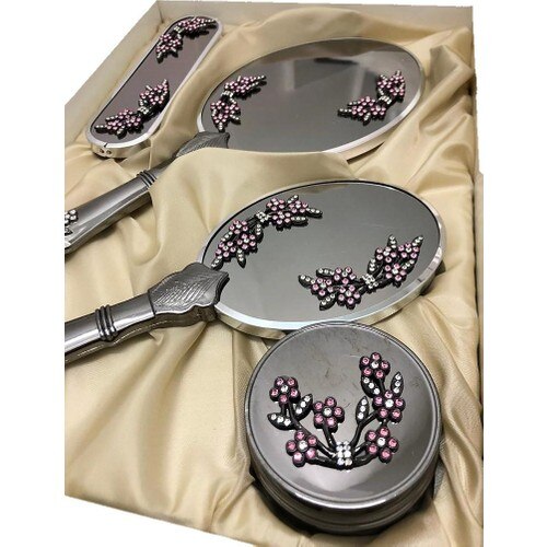 Lovela 503 Dubbele Bundel Spiegel Kam Set