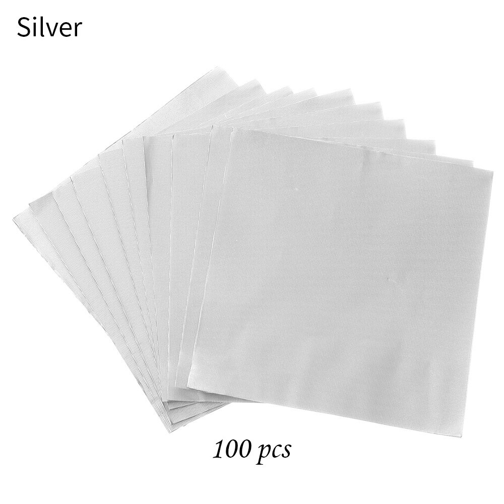 100 stücke 10x10cm Aluminium Folie Süssigkeit Schokolade Kekse Zinn Verpackung Papier DIY Metall Präge Handwerk Papier verpackung Papier: Schokolade