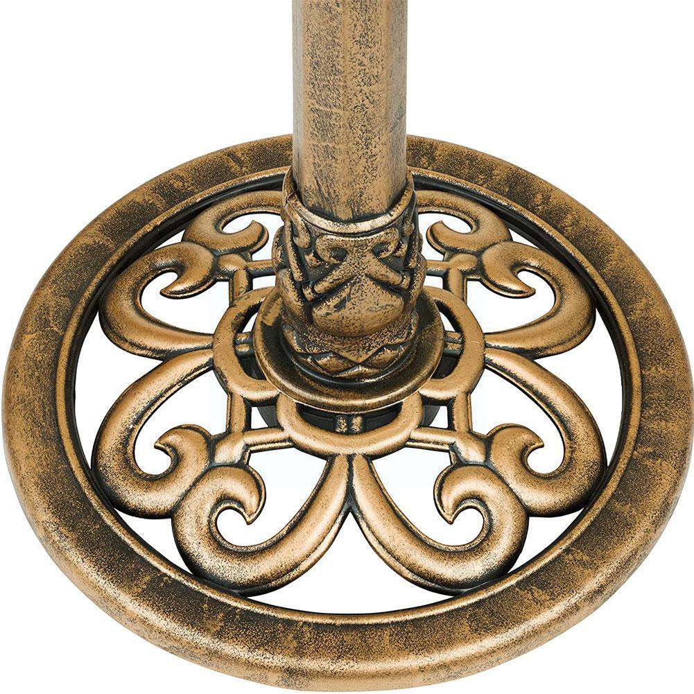 Garden Bird Bath Basin 65cm High Water Fountain Landscape Outdoor Patio Statue Lawn Decoration Courtyard L5j8