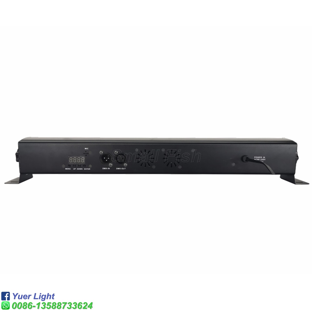 24X3W LED UV luz de pared Control remoto de la etapa de Control de luz de efecto Disco de Navidad DJ interior Luz de lavado para el Club Bar boda