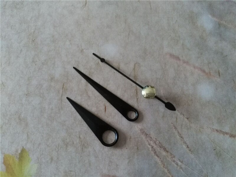 50Sets Black Metal Short Battery Quartz Clock Hands for DIY Wall Clock from Chinese