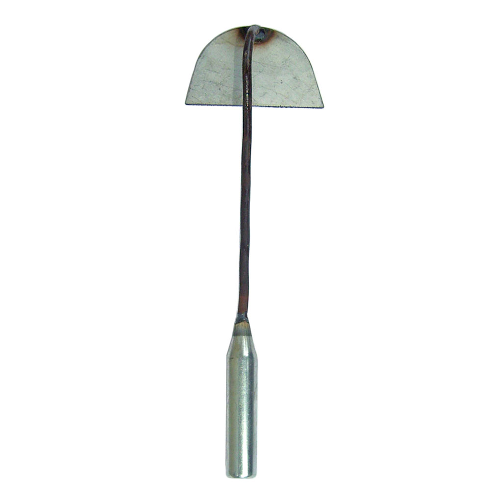 Garden Weeding Sickle Hand Hoe, Gardening Cutting Grass Hoe, Manual Hoe Tool with Thick Blade and Iron Handle