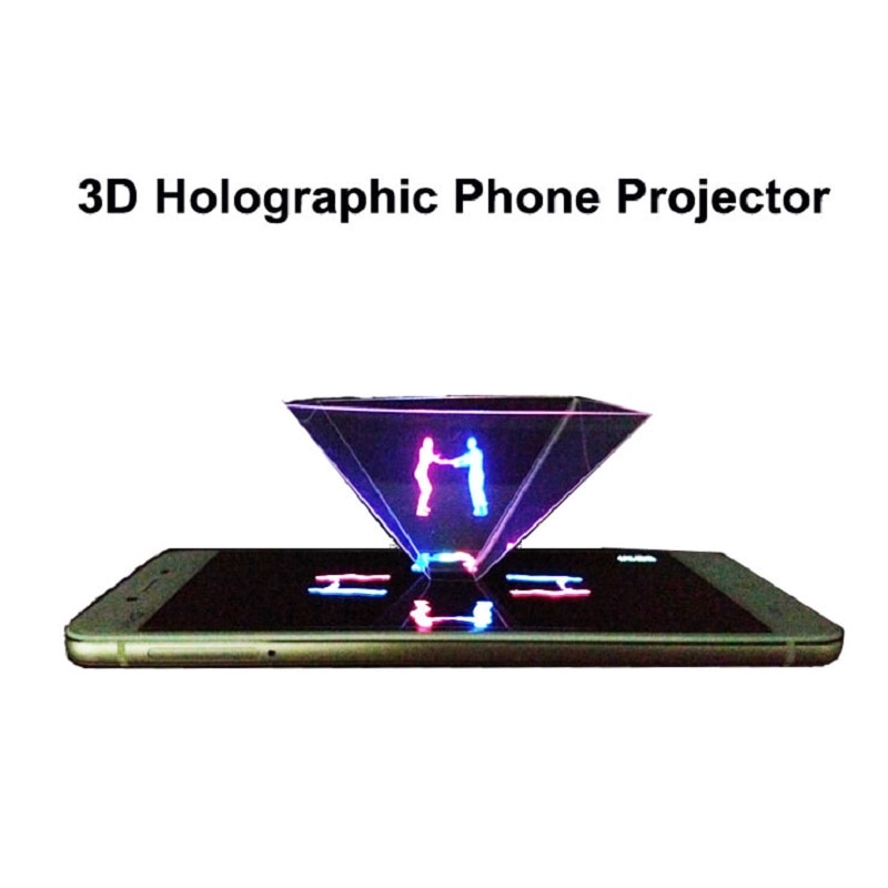3D holographic phone projector displayer 3d screen