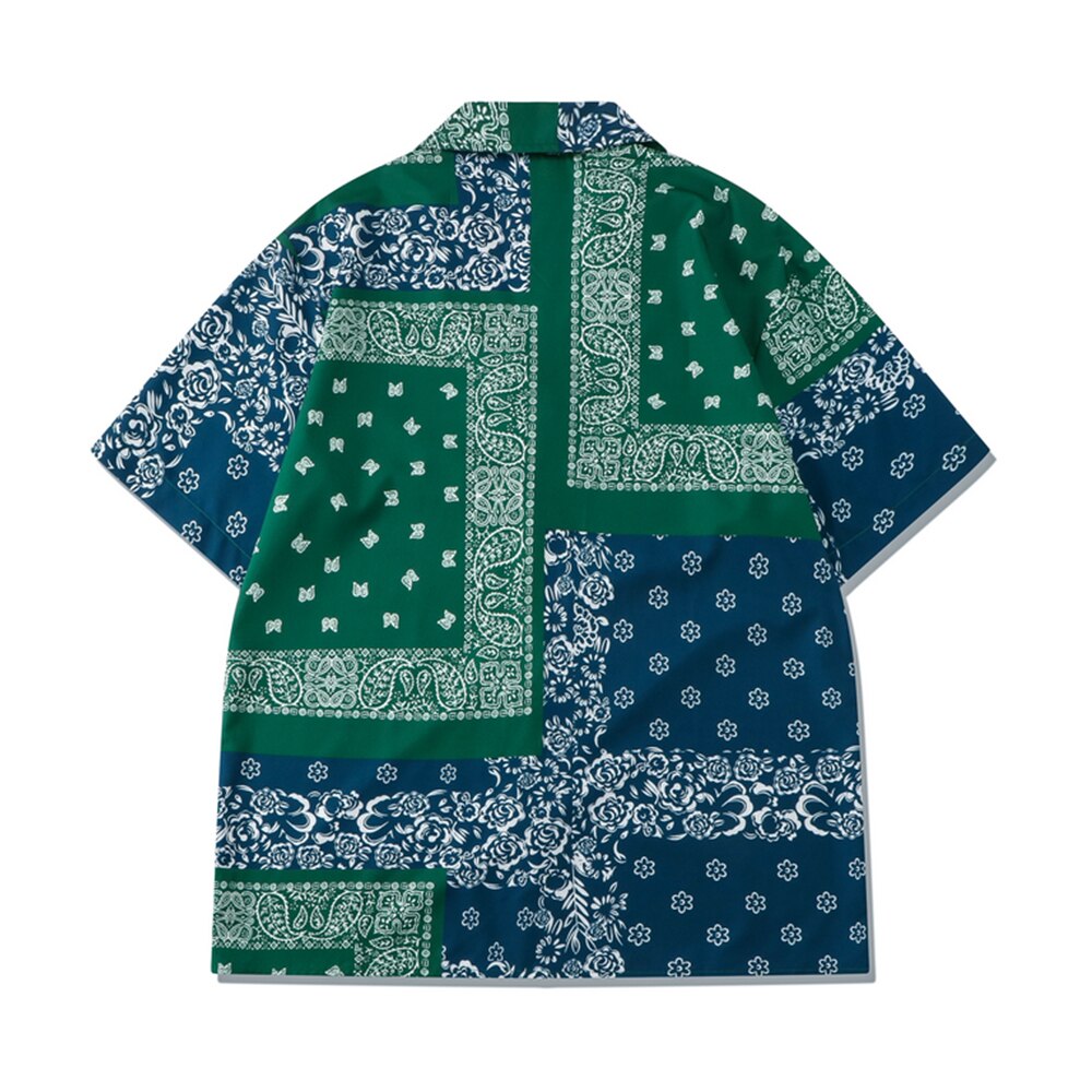 Ensemble de plage et de pour homme et femme, matière fine, Bandana, vert, été