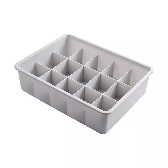 Sous-Vêtements En Plastique Boîte Muit Multifonctions Cravates Chaussettes Short Rangement Placard Tiroir Organisateur Boîte: P