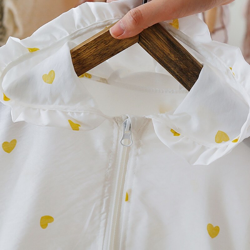 Estate Sezione Sottile Traspirante Infantile Del Bambino della Protezione Solare Protezione Solare di Estate Dei Bambini abbigliamento Per Bambini Giacca